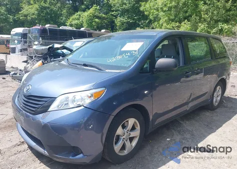 2016 Toyota Sienna L 7 Passenger из США, поврежденный, VIN 5TDZK3DCXGS755834
